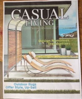 New Feature in Casual Living Magazine